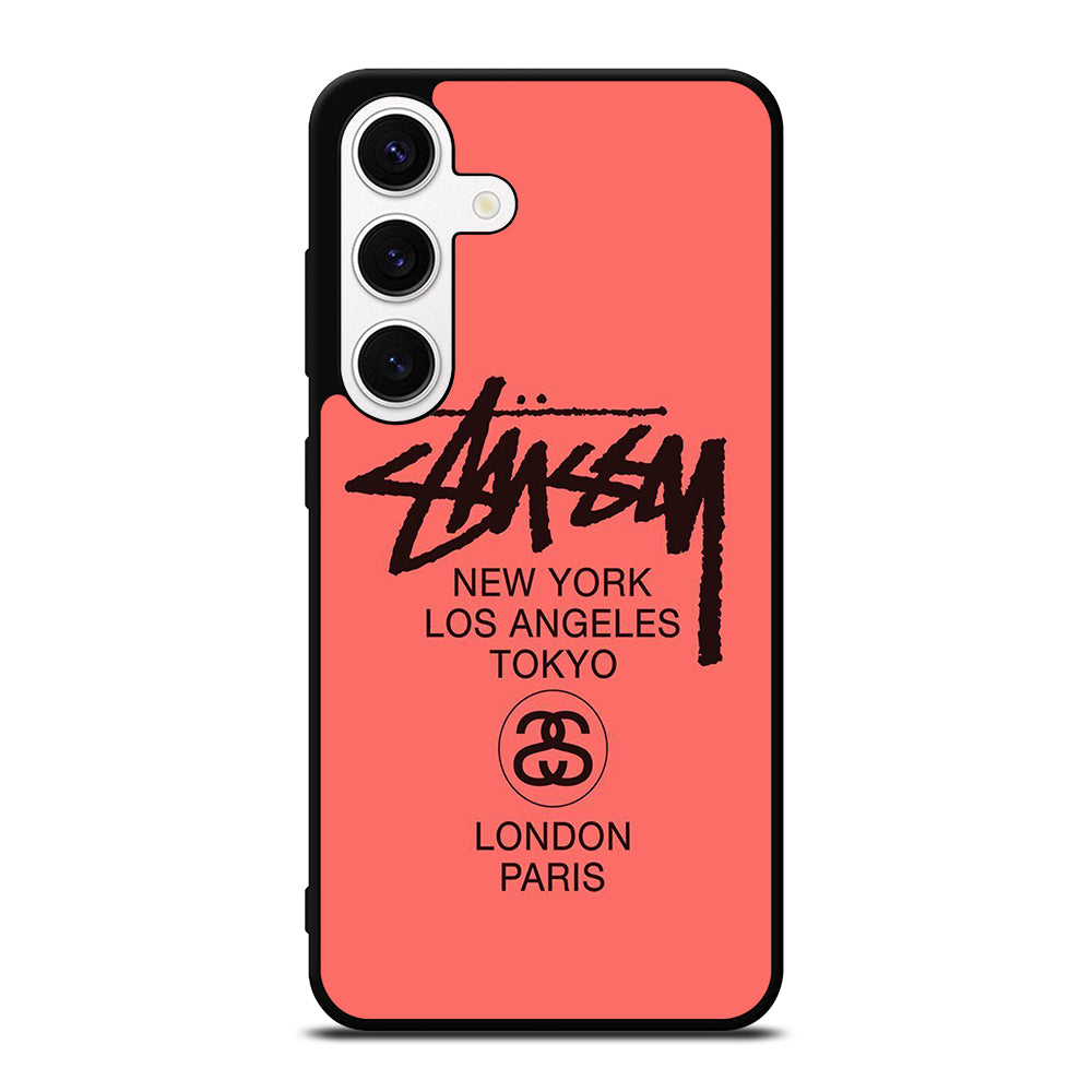 STUSSY CITY Samsung Galaxy S24 Case Cover