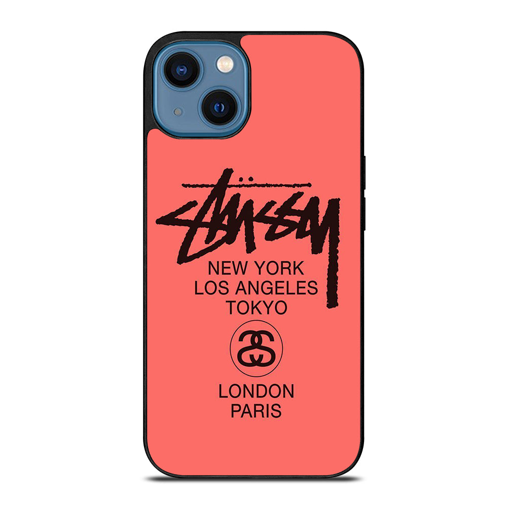 STUSSY CITY iPhone 14 Case Cover