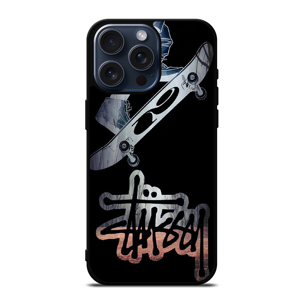 STUSSY SYMBOL iPhone 15 Pro Max Case Cover