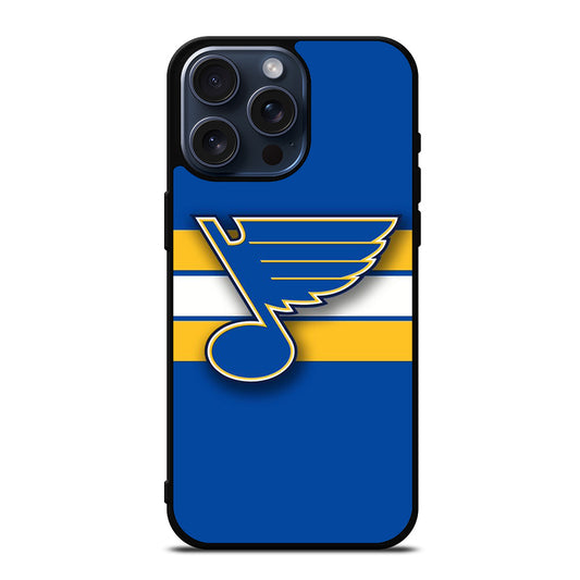 ST LOUIS BLUES ICON NHL iPhone 15 Pro Max Case Cover