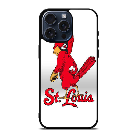 ST LOUIS CARDINALS BASEBALL ICON iPhone 15 Pro Max Case Cover