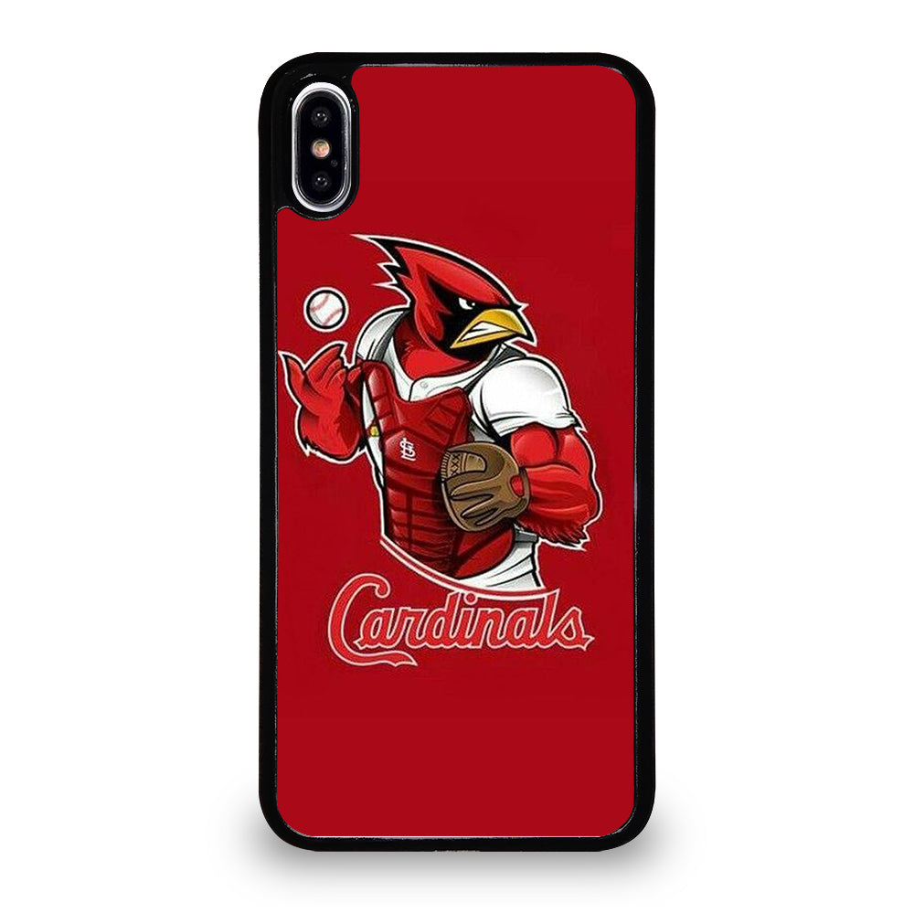 ST LOUIS CARDINALS MLB MASCOT iPhone XS Max Case Cover
