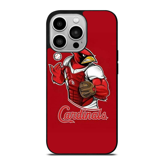 ST LOUIS CARDINALS MLB MASCOT iPhone 14 Pro Case Cover