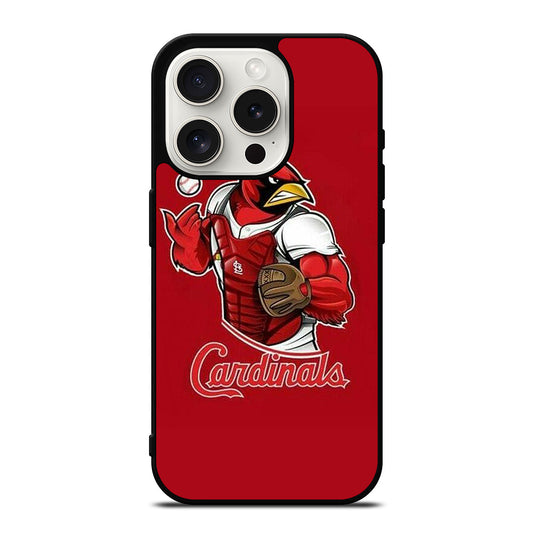 ST LOUIS CARDINALS MLB MASCOT iPhone 15 Pro Case Cover
