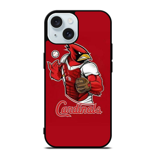 ST LOUIS CARDINALS MLB MASCOT iPhone 15 Case Cover