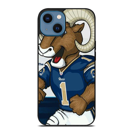 ST LOUIS RAMS MASCOT iPhone 14 Case Cover