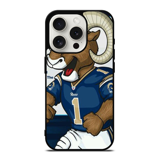 ST LOUIS RAMS MASCOT iPhone 15 Pro Case Cover