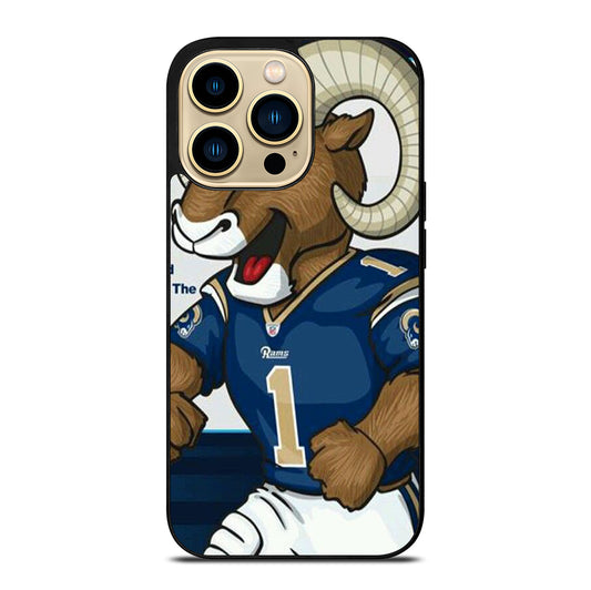 ST LOUIS RAMS MASCOT iPhone 14 Pro Max Case Cover