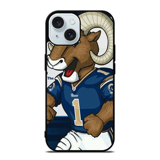 ST LOUIS RAMS MASCOT iPhone 15 Case Cover