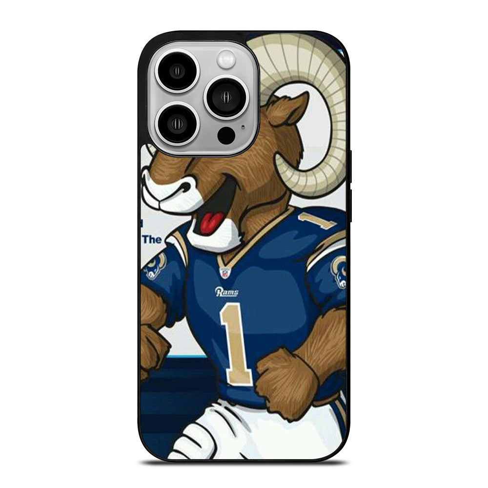 ST LOUIS RAMS MASCOT iPhone 14 Pro Case Cover