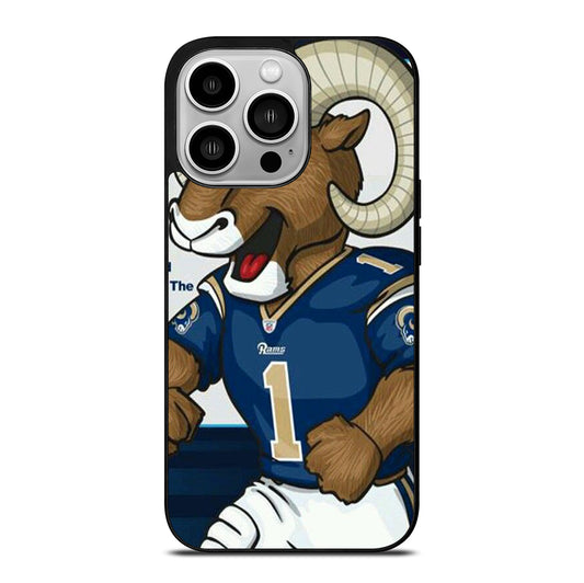 ST LOUIS RAMS MASCOT iPhone 14 Pro Case Cover