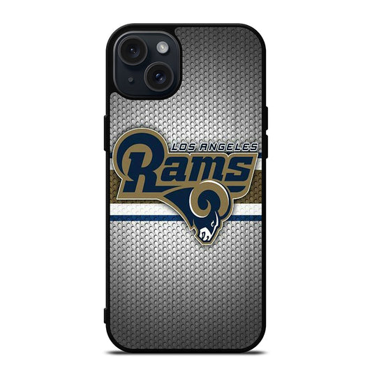 ST LOUIS RAMS METAL ICON iPhone 15 Plus Case Cover