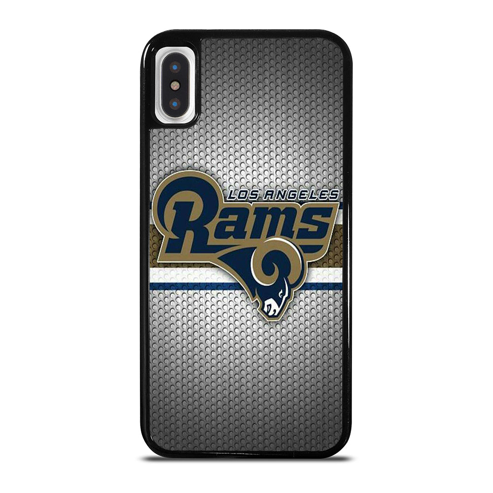 ST LOUIS RAMS METAL ICON iPhone X / XS Case Cover