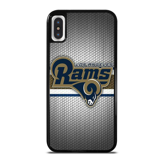 ST LOUIS RAMS METAL ICON iPhone X / XS Case Cover