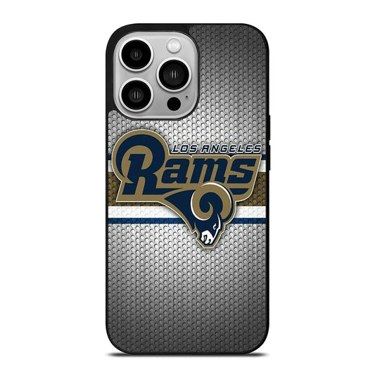 ST LOUIS RAMS METAL ICON iPhone 14 Pro Case Cover