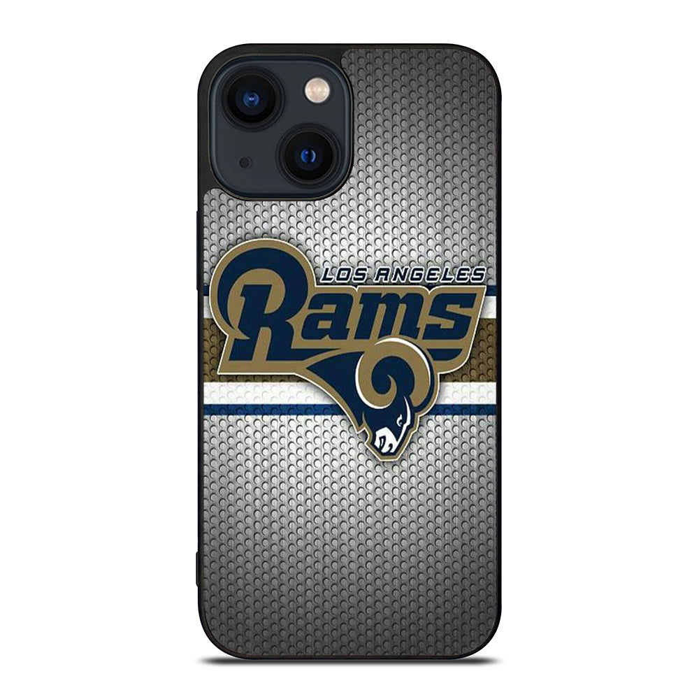ST LOUIS RAMS METAL ICON iPhone 14 Plus Case Cover