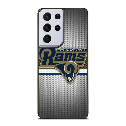 ST LOUIS RAMS METAL ICON Samsung Galaxy S21 Ultra Case Cover