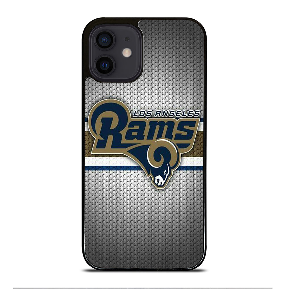ST LOUIS RAMS METAL ICON iPhone 12 Mini Case Cover