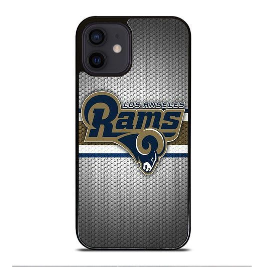 ST LOUIS RAMS METAL ICON iPhone 12 Mini Case Cover