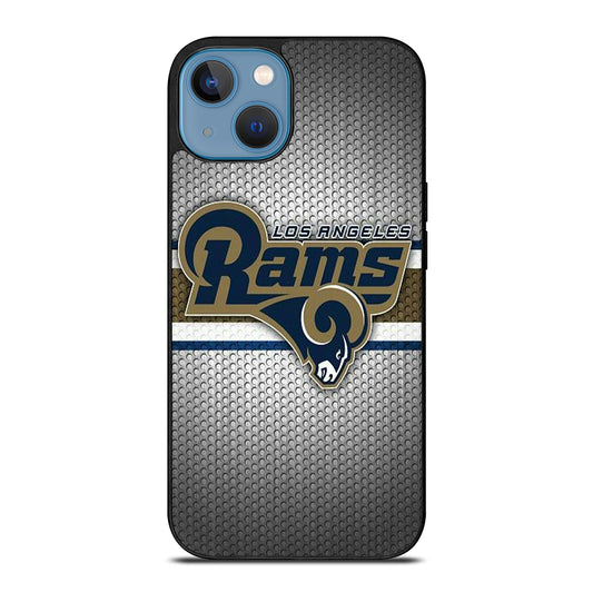 ST LOUIS RAMS METAL ICON iPhone 13 Case Cover