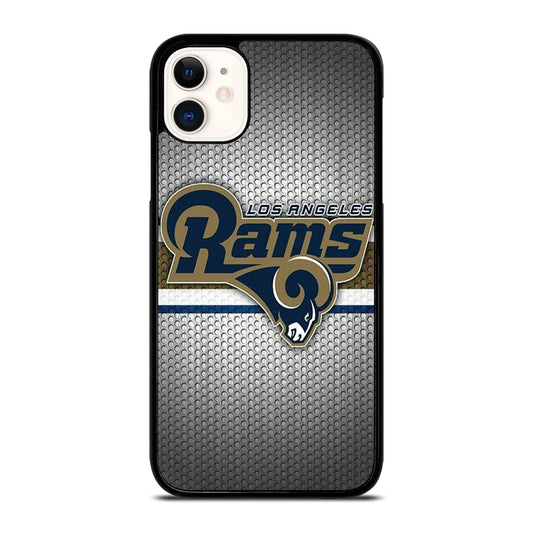 ST LOUIS RAMS METAL ICON iPhone 11 Case Cover