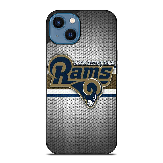 ST LOUIS RAMS METAL ICON iPhone 14 Case Cover