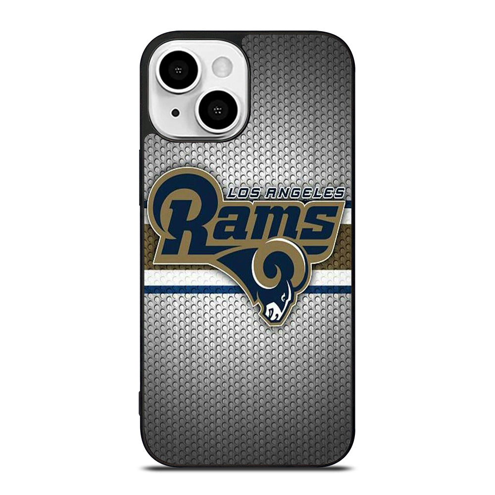ST LOUIS RAMS METAL ICON iPhone 13 Mini Case Cover