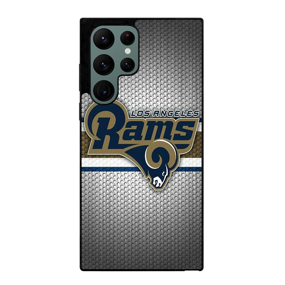 ST LOUIS RAMS METAL ICON Samsung Galaxy S22 Ultra Case Cover