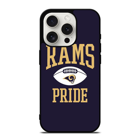 ST LOUIS RAMS NFL iPhone 15 Pro Case Cover
