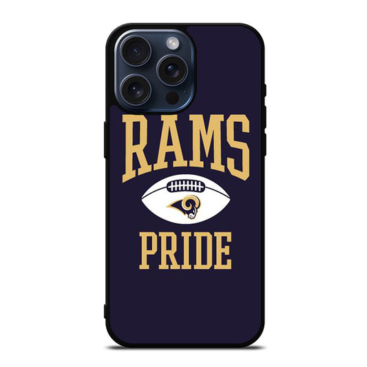 ST LOUIS RAMS NFL iPhone 15 Pro Max Case Cover