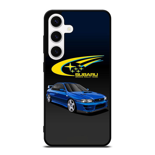 SUBARU BLUE CAR Samsung Galaxy S24 Case Cover