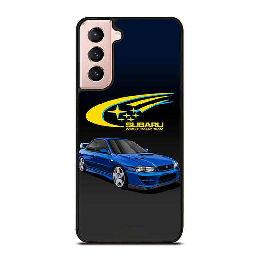 SUBARU BLUE CAR Samsung Galaxy S21 Case Cover