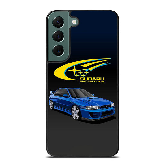 SUBARU BLUE CAR Samsung Galaxy S22 Case Cover
