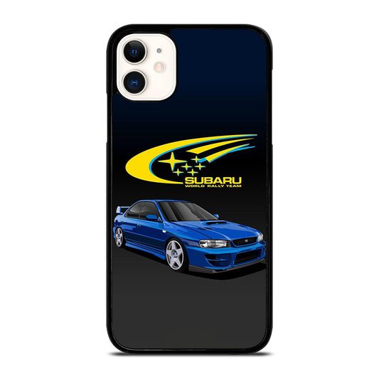 SUBARU BLUE CAR iPhone 11 Case Cover