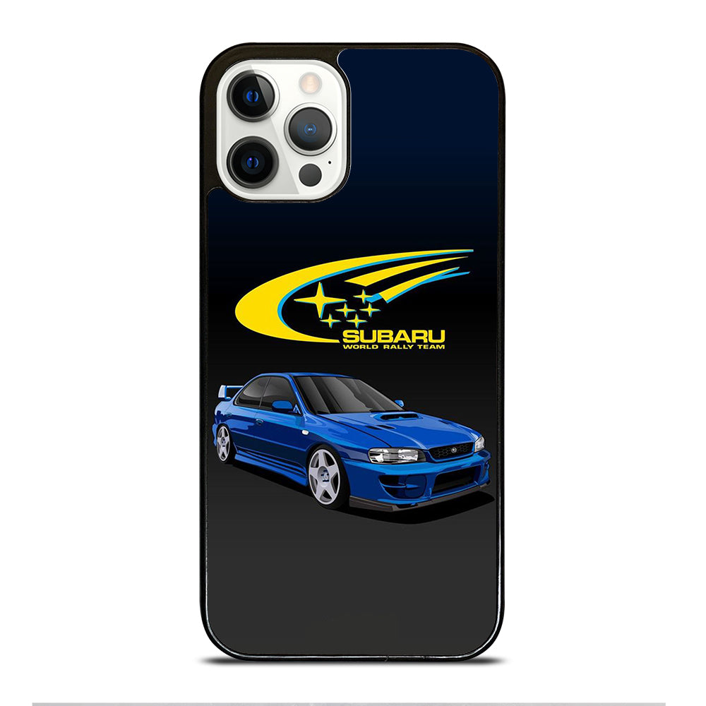 SUBARU BLUE CAR iPhone 12 Pro Case Cover