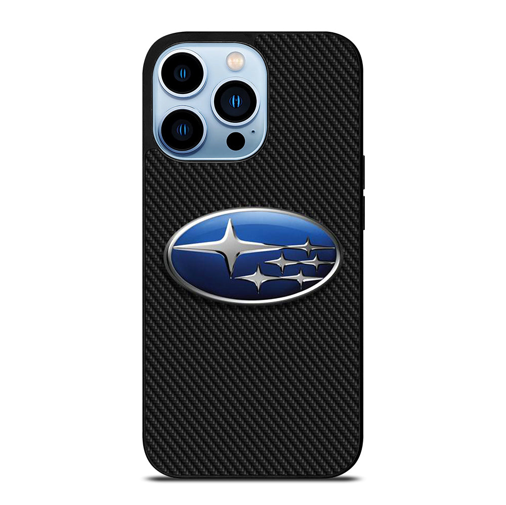 SUBARU CAR LOGO CARBON iPhone 13 Pro Max Case Cover