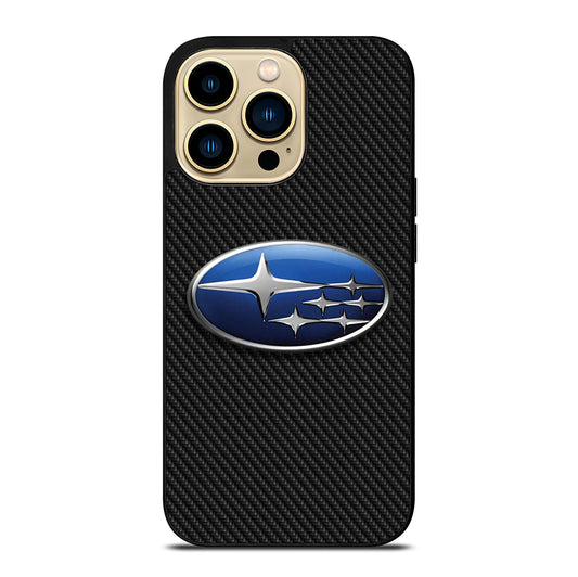 SUBARU CAR LOGO CARBON iPhone 14 Pro Max Case Cover