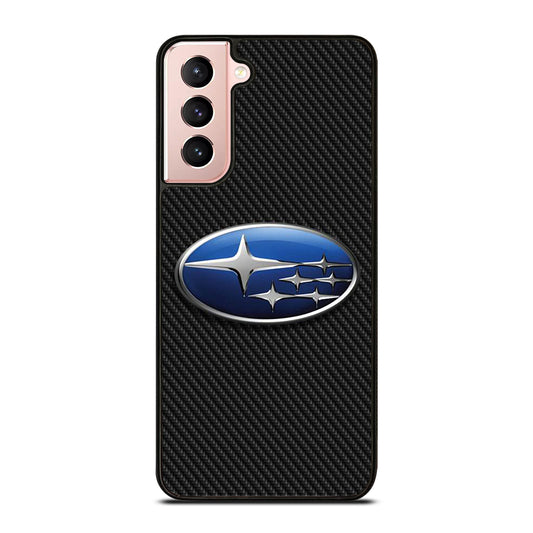 SUBARU CAR LOGO CARBON Samsung Galaxy S21 Case Cover
