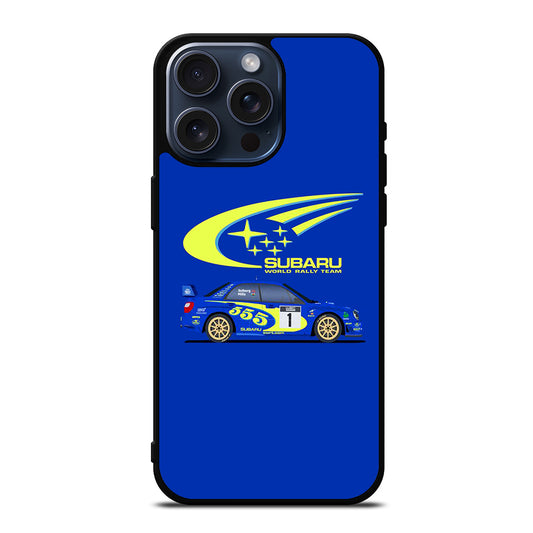 SUBARU LOGO CAR BLUE iPhone 15 Pro Max Case Cover