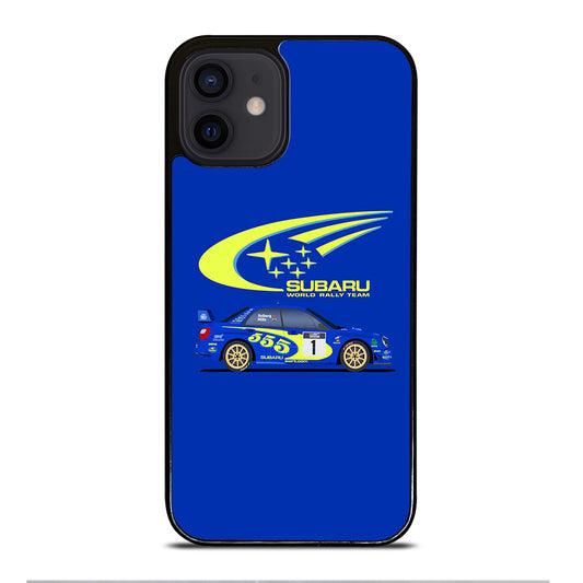 SUBARU LOGO CAR BLUE iPhone 12 Mini Case Cover