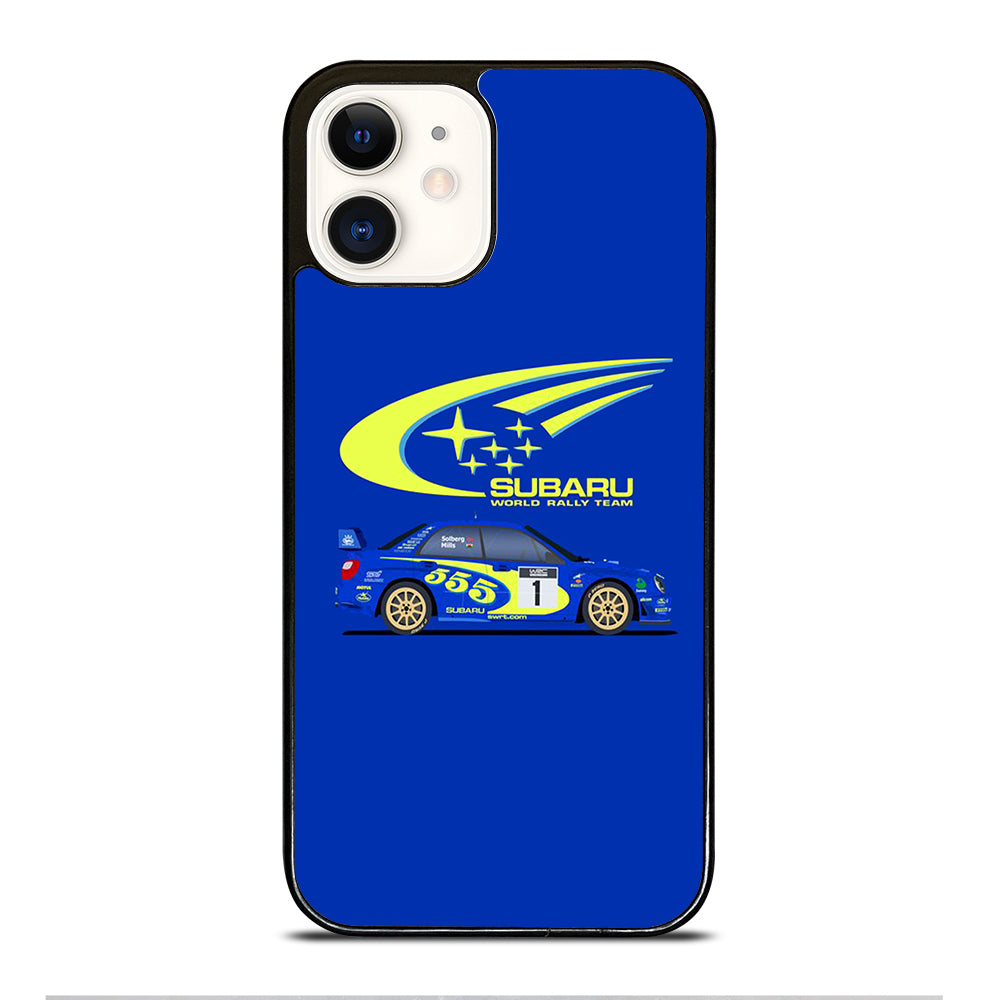 SUBARU LOGO CAR BLUE iPhone 12 Case Cover