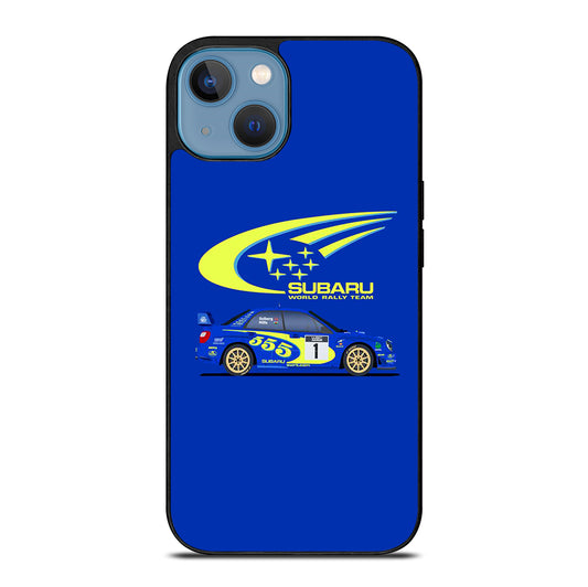 SUBARU LOGO CAR BLUE iPhone 13 Case Cover