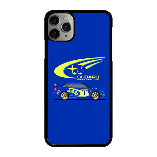 SUBARU LOGO CAR BLUE iPhone 11 Pro Max Case Cover