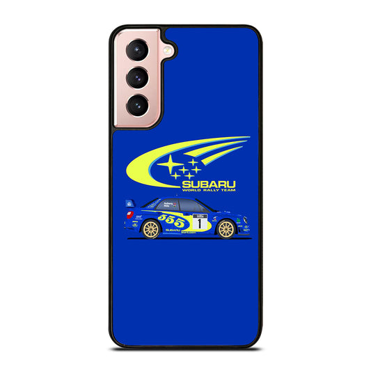 SUBARU LOGO CAR BLUE Samsung Galaxy S21 Case Cover