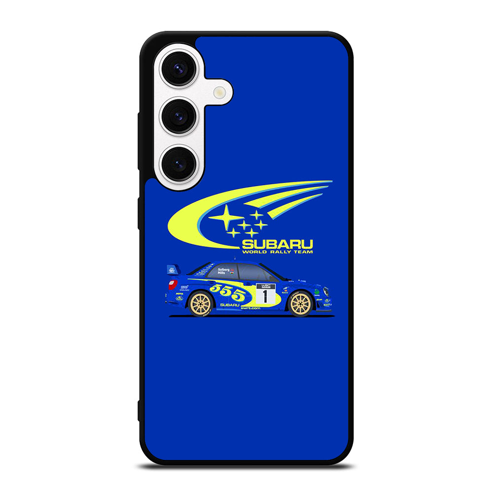 SUBARU LOGO CAR BLUE Samsung Galaxy S24 Case Cover
