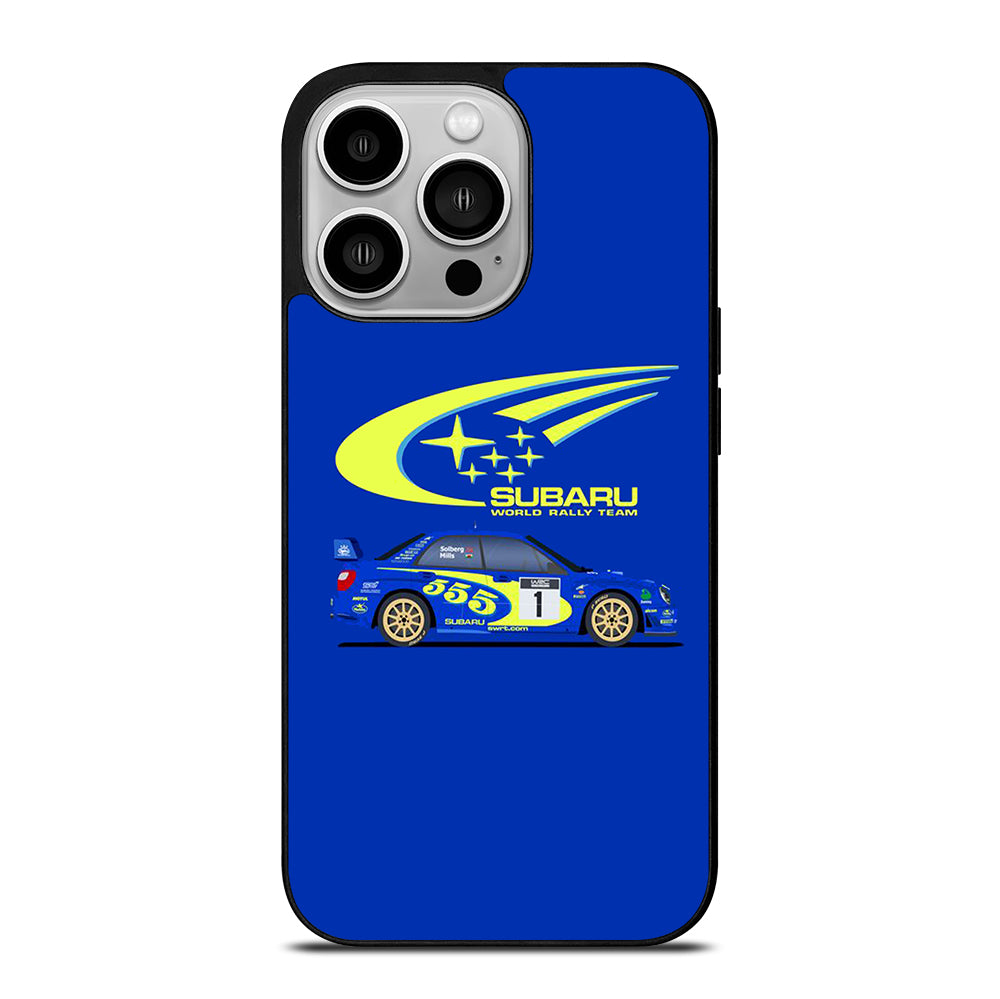 SUBARU LOGO CAR BLUE iPhone 14 Pro Case Cover