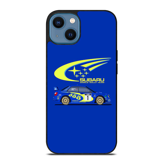 SUBARU LOGO CAR BLUE iPhone 14 Case Cover