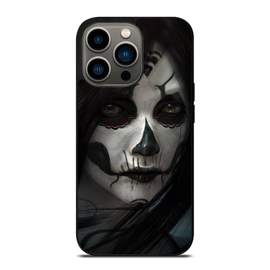 SUGAR SKULL FACE iPhone 13 Pro Case Cover