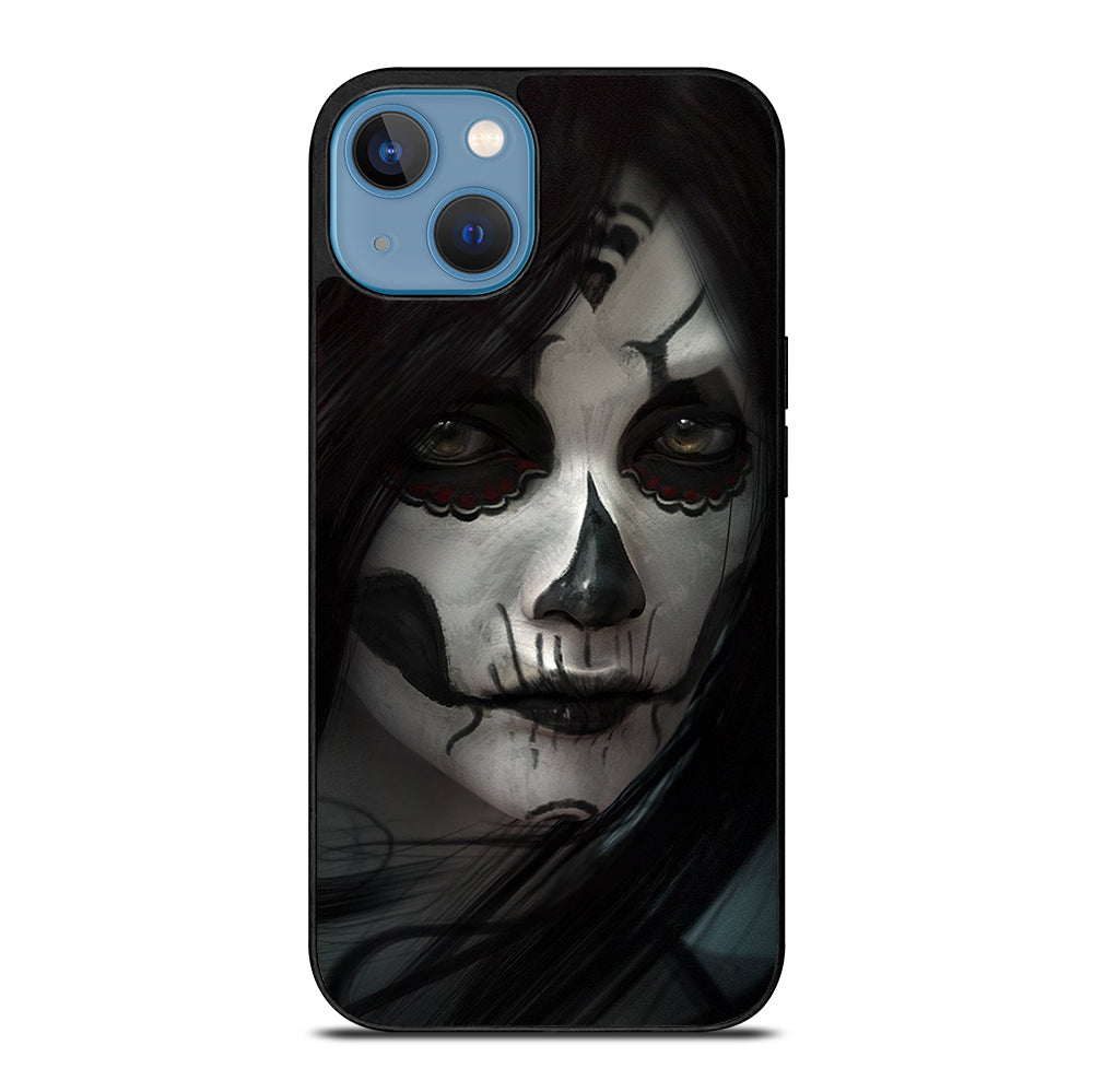 SUGAR SKULL FACE iPhone 13 Case Cover