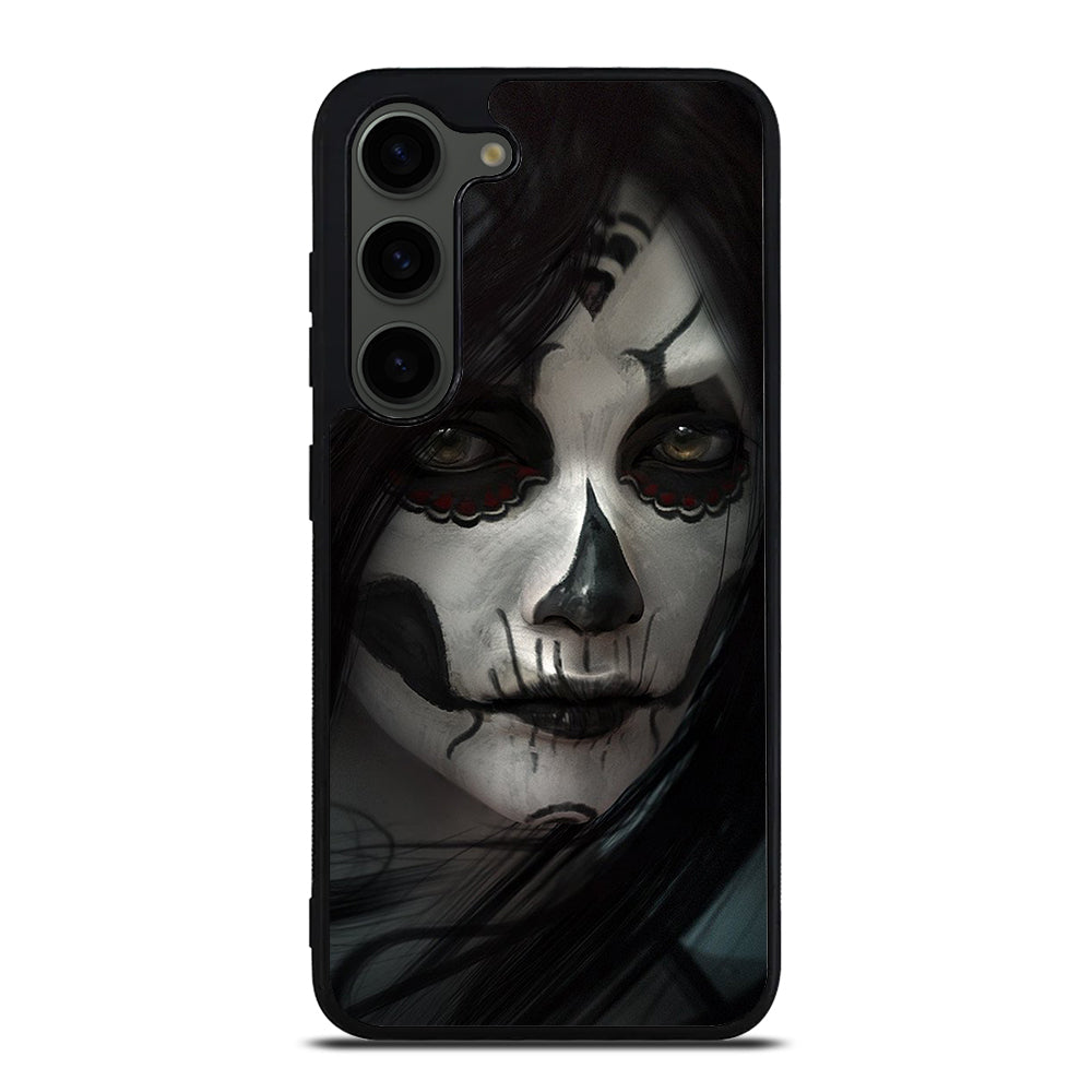 SUGAR SKULL FACE Samsung Galaxy S23 Plus Case Cover